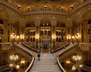 Grand escalier opéra Garnier
