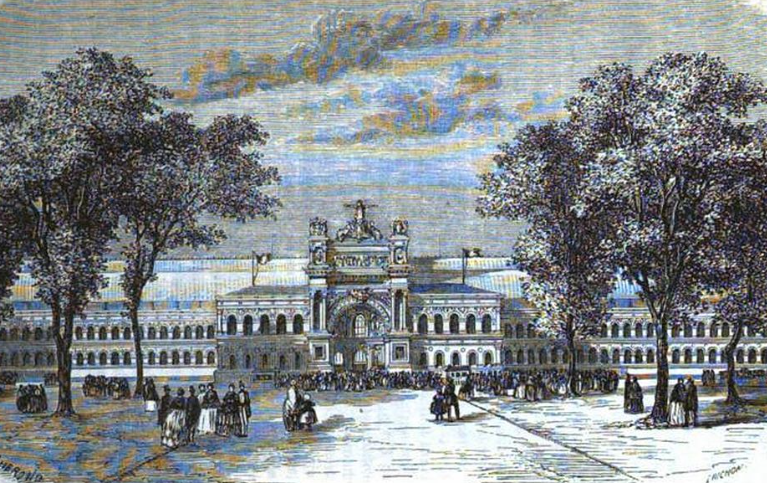 Palais de l industrie 1855